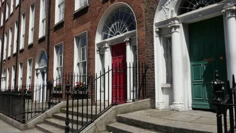 Ireland-Dublin-Painted-Doors-By-St-Stephens-Green-