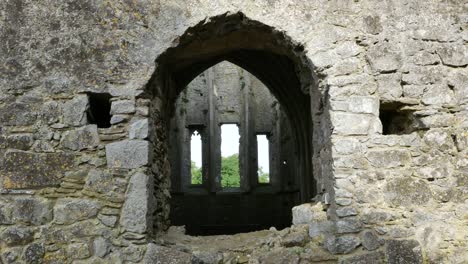 Ireland-Cashel-Hore-Abbey-Windows-Through-Church
