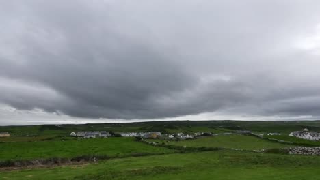 Ireland-County-Clare-Doolin-Under-Dark-Cloudy-Sky