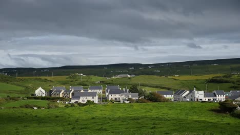 Ireland-County-Clare-Doolin-Village-Sun-And-Shadow
