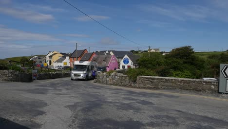 Ireland-County-Clare-Doolin-With-Camper-Van-And-Cars