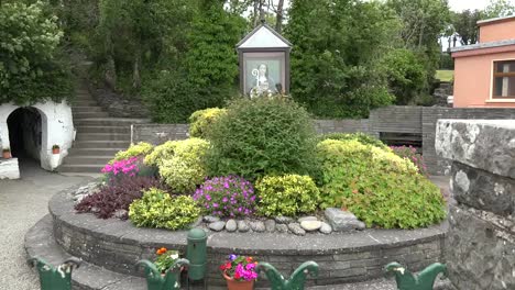 Ireland-County-Clare-Garden-At-St-Brigids-Holy-Well-