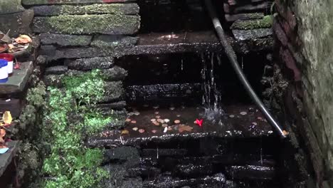 Ireland-County-Clare-Zooms-In-On-Water-At-St-Brigids-Holy-Well-Zoom-In