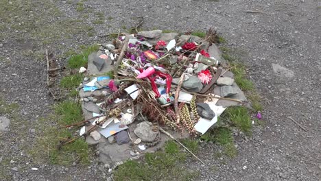 Ireland-County-Cork-Drombeg-Stone-Circle-Offerings-Zoom-In