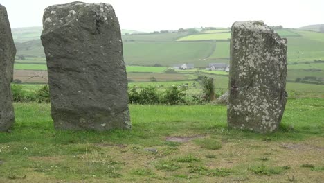 Ireland-County-Cork-Drombeg-Stone-Circle-With-Misty-View