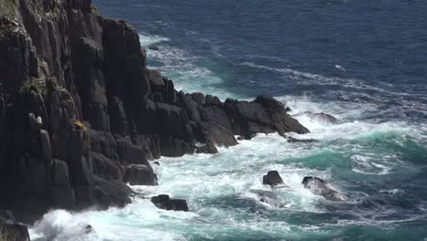 Ireland-Dingle-Coast-With-Waves-Hitting-Cliffs