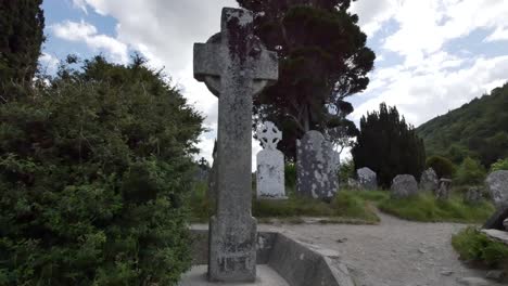 Ireland-Glendalough-Celtic-Monastery-High-Cross