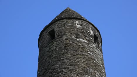 Irland-Glendalough-Runde-Turmspitze