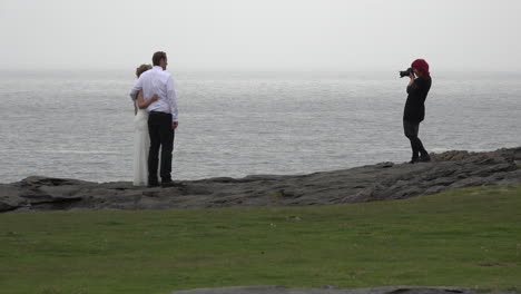 Ireland-The-Burren-Wedding-Photographer-With-Couple