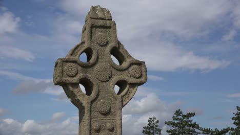 Ireland-Clonmacnoise-South-Cross-Close-Up