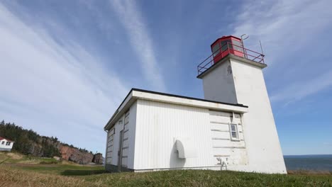 Canada-Bay-Of-Fundy-Lighthouse-And-Shore