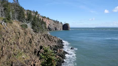 Canadá-Bahía-De-Fundy-Costa-Escarpada