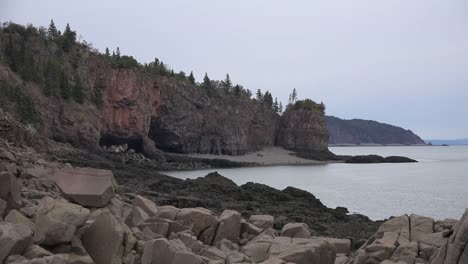 Kanada-Nova-Scotia-Ufer-Der-Bay-Of-Fundy