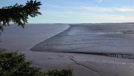 Canada-Looking-Out-Over-Bay-Of-Fundy-Mud-Flats