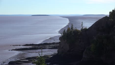 Canada-Mudflat-And-Water-At-Bay-Of-Fundy