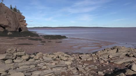 Canada-Tide-Going-Out-At-Bay-Of-Fundy