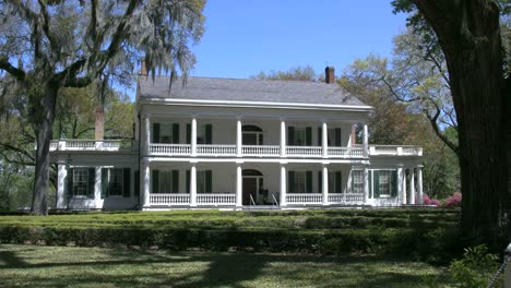 Louisiana-Rosedown-Plantage-Hausfassade