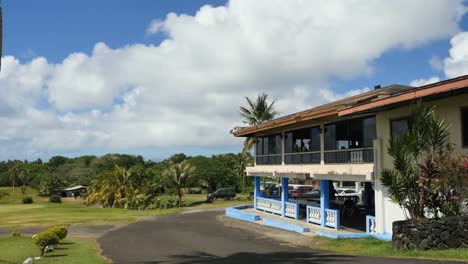 Amerikanisch-samoa-Golfplatz-Clubhausa