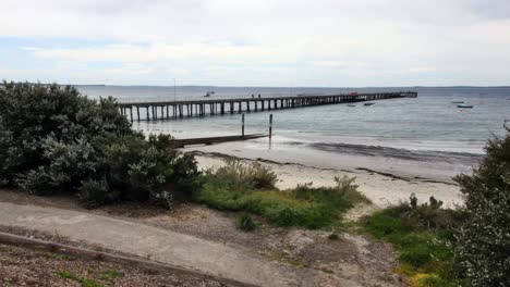 Australien-Mornington-Peninsula-Pier-In-Flinders