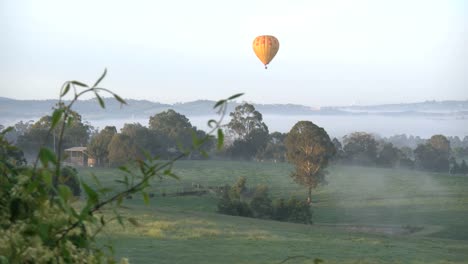 Australien-Yarra-Valley-Ballon-Am-Morgen