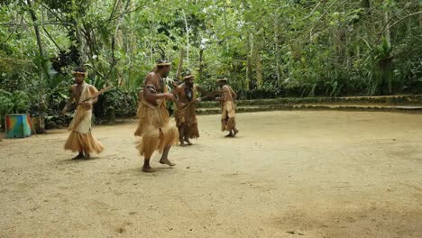 Vanuatu-Men-Performing-Traditional-Dance-With-Chants.Mov