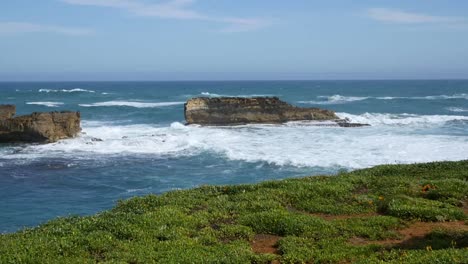 Australien-Great-Ocean-Road-Bucht-Der-Märtyrer-Wellen-Crash-Pan