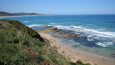 Australien-Great-Ocean-Road-Wellen-Und-Untiefen