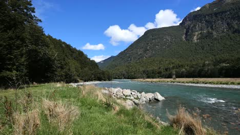New-Zealand-River-Fiordland-National-Park-River