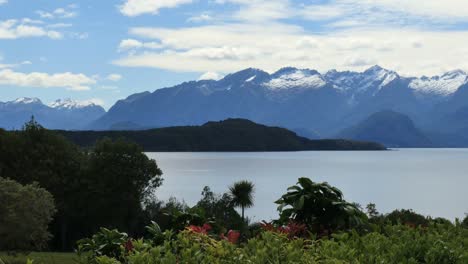 Neuseeland-Lake-Manapouri-Mit-Insel