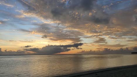 Rarotonga-Sunset-Over-Lagoon
