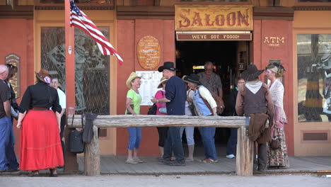 Arizona-Tombstone-Tourists-At-Saloon