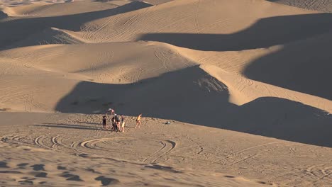 Kalifornische-Menschen-In-Sanddünen-Zoomen
