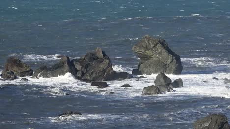 California-Rocks-And-Waves-Off-Rocky-Point-At-Patricks-Point-State-Park--Zoom-In