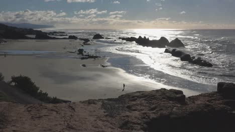 Oregon-Coast-Seal-Rocks-Backlit-View-Sound