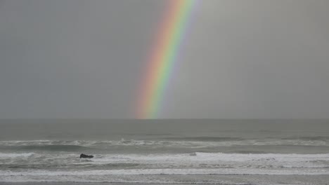 Oregon-Coast-Rainbow-And-Sea-Zoom-Out-Sound