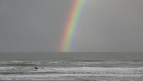Oregon-Coast-Rainbow-Closer-View-And-Sea-Sonido