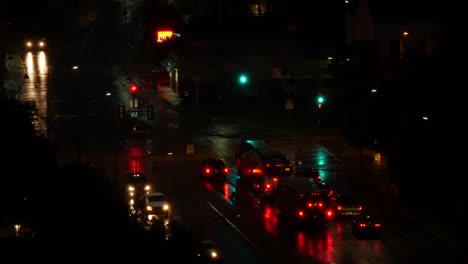 Texas-San-Antonio-Night-Traffic-Moving