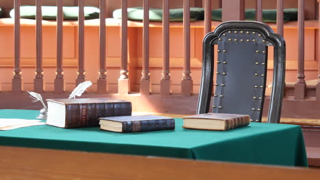 Virginia-Colonial-Williamsburg-Books-On-A-Table-Zoom