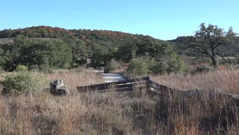 Texas-Hill-Country-Zoom-Past-Split-Rail-Fence