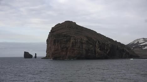 Antarctica-Large-Rock-And-Sea-Stacks-Deception-Island