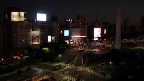 Argentinien-Buenos-Aires-Bei-Nacht