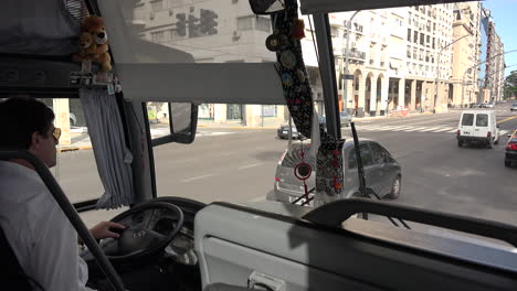 Argentinien-Buenos-Aires-Busfahrer