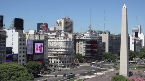 Argentina-Buenos-Aires-Downtown-Slight-Zoom-Out