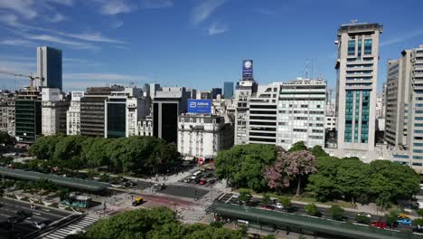 Argentina-Buenos-Aires-El-Tráfico-Cambia-De-Dirección