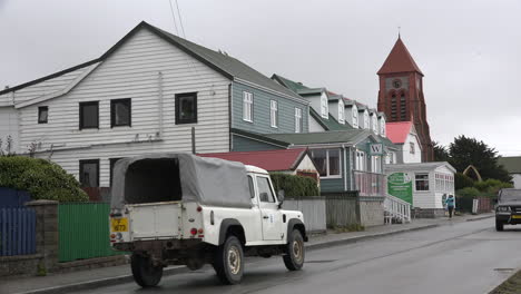 Falklands-Port-Stanley-Cathedral-And-Street