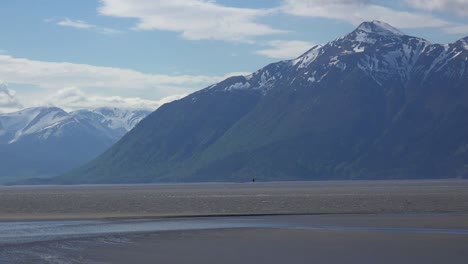 Alaska-Turnagain-Brazo-Marea-Bore-Por-Montaña