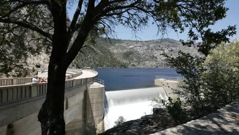 California-Hetch-Hetchy-Lake-With-Spillway