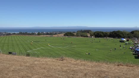 California-Santa-Cruz-Disc-Tourney-Field-On-Santa-Cruz-Campus