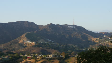 Kalifornien-Los-Angeles-Nahaufnahme-Von-Hollywood-Hills