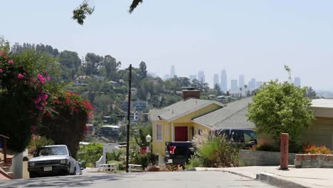 California-Los-Angeles-Residential-Street-With-Cars